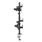 SBOX LCD-352/4-2 | Verstelbare Monitor-bureaubeugel | Tot 32" | Max 9kg | VESA 100x100 | 4 Monitoren