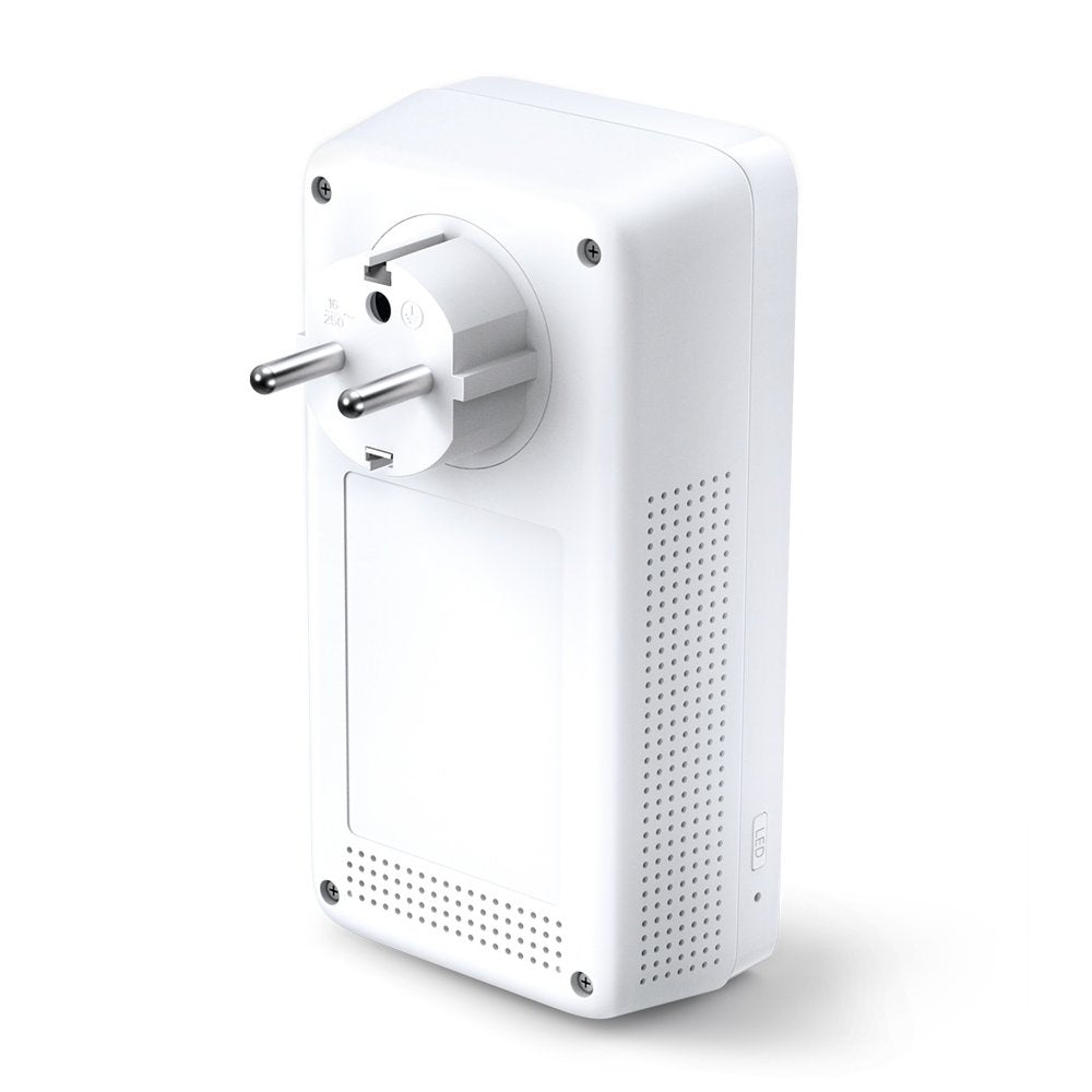 TP-Link TL-WPA8631P | Powerline Adapter | 1300 Mbps | Gigabit Ethernet | Wi-Fi AC1200 | Met Stopcontact | Wit
