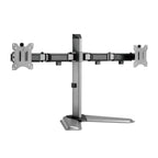 White Shark TUTANKHAMUN | Monitor-bureaustand | Tot 32" | Max 9kg | VESA 100x100 | 2 Monitoren
