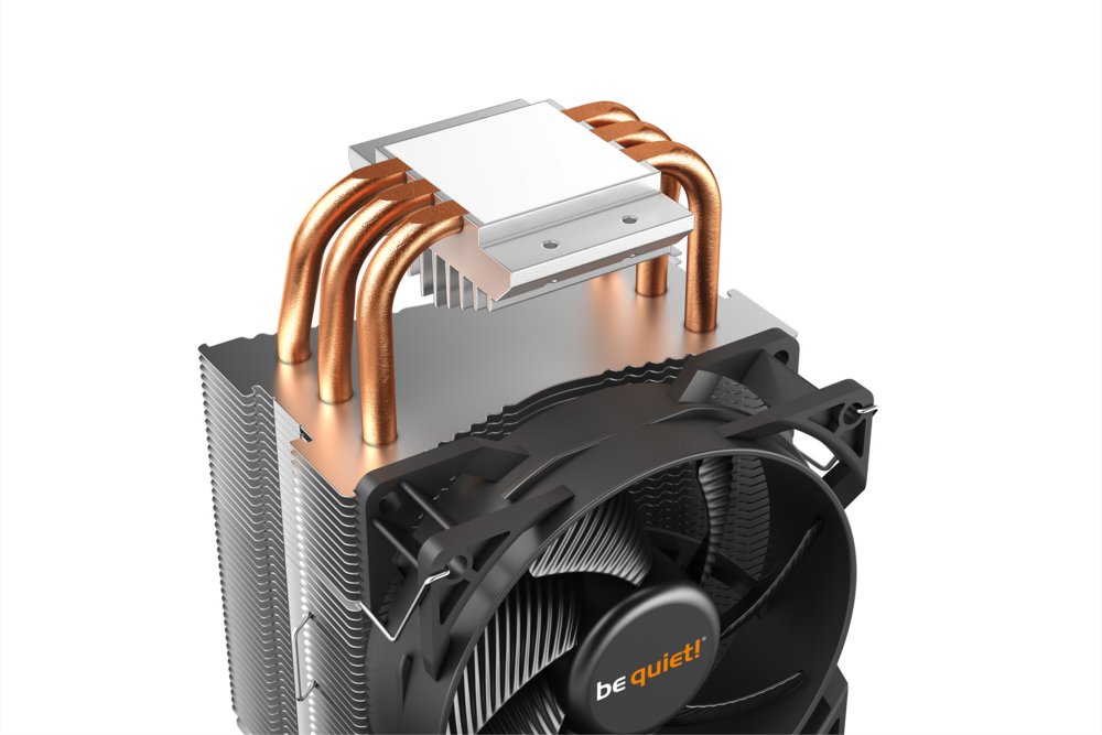 be quiet! Pure Rock Slim 2 | 130W TDP | 155mm Hoogte | 92mm Fan | CPU Luchtkoeler