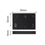 ACT AC6370 | USB 3.2 Gen1 Geheugenkaartlezer | Type-A | Zwart