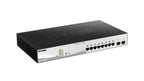 D-Link DGS-1210-10MP/E | Managed L2 Switch | 10 Poorten | Gigabit Ethernet (10/100/1000 Mbps) | PoE