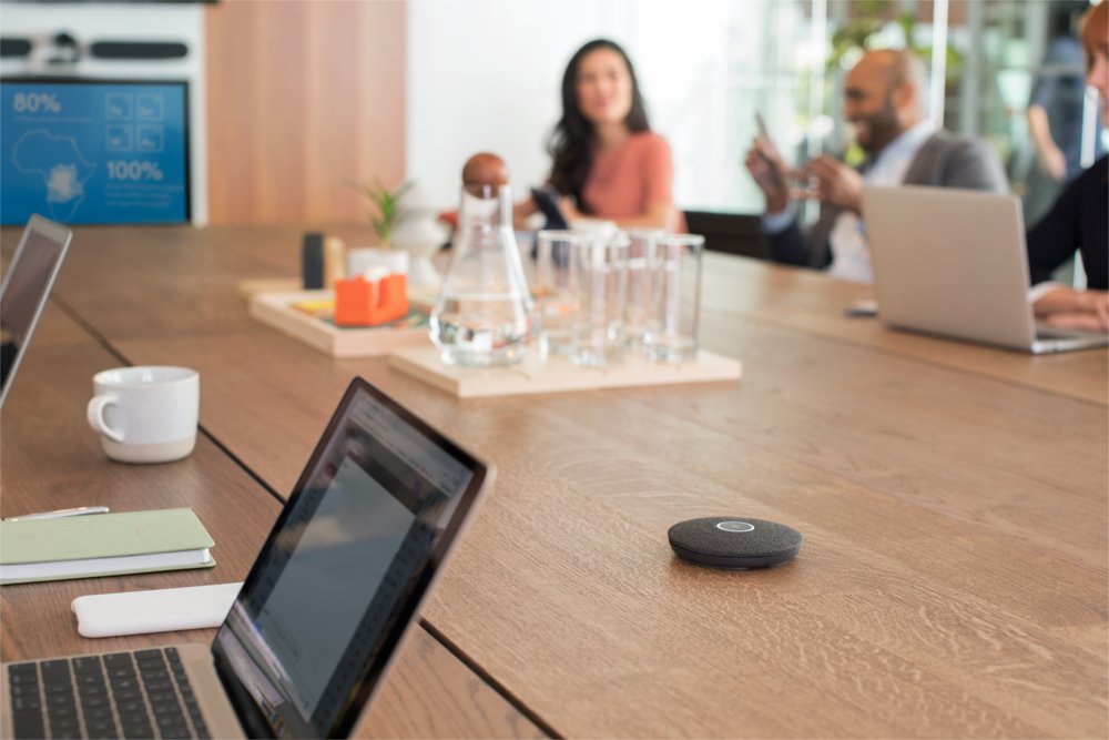 Logitech Rally Mic Pod | Grafiet | Tafelmicrofoon | Professionele Conferentie Audio