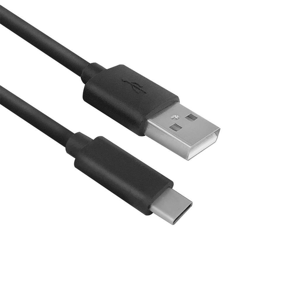 ACT AC7350 | USB 2.0 Kabel | USB-C naar USB-A | 1m | Zwart