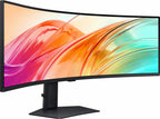 Samsung ViewFinity S9 S95UF | 49" Dual QHD Curved Monitor | 120Hz | USB-C Dock | 90W Power Delivery | Ethernet | KVM Switch