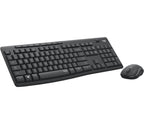 Logitech MK295 Silent | Draadloze Muis-en-Toetsenbordcombo | USB-ontvanger | QWERTY | Zwart