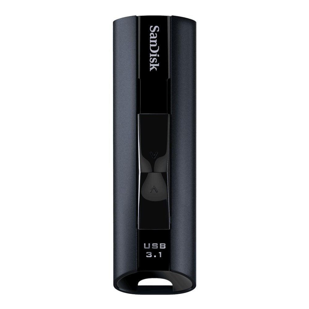SanDisk Extreme Pro | 128GB USB-A 3.2 Flash Drive | tot 420 MB/s lezen | tot 380 MB/s schrijven | Zwart