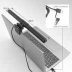 ACT AC8050 | Clip-on Laptop LED-lamp | Dimbaar | Voeding via USB