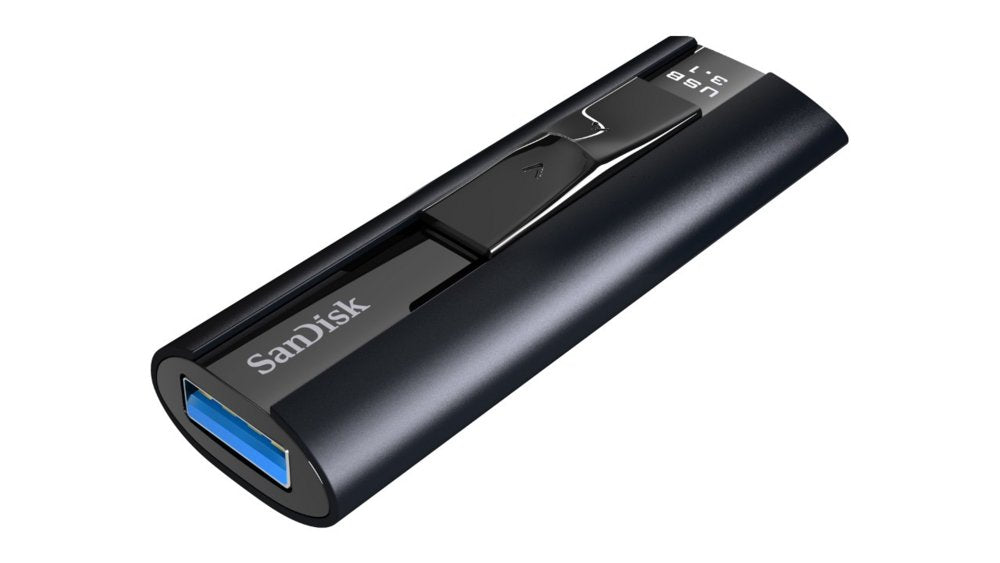 SanDisk Extreme Pro | 128GB USB-A 3.2 Flash Drive | tot 420 MB/s lezen | tot 380 MB/s schrijven | Zwart