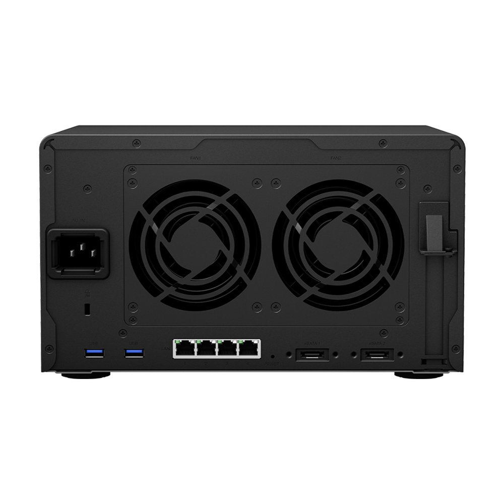 Synology DiskStation DS1621+ NAS | 6 Drive Bays | AMD Ryzen V1500B | 4x Gigabit Ethernet | Desktop | Zwart