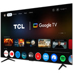 TCL 85T69C 85" | 4K QLED Smart TV | Google TV | Dolby Vision | Zwart
