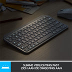 Logitech MX Keys Mini | Draadloos Verlicht Toetsenbord | QWERTY