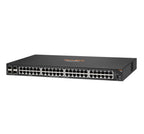 Hewlett Packard Enterprise Aruba 6100 48G 4SFP+ | Managed L3 Switch | 48x Gigabit Ethernet | 4x SFP+ | 1U Rackmount | Zwart