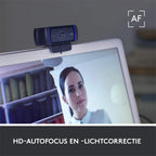 Logitech C920 HD | 1080p 30FPS USB Webcam | Met Microfoon