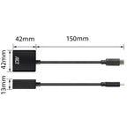 ACT AC7300 | USB-C naar VGA Adapter | 0,15 m | Zwart
