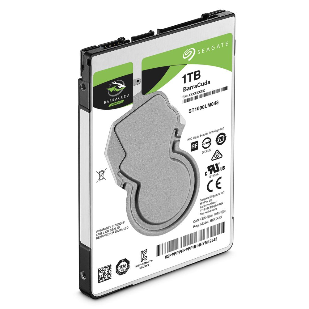 Seagate Barracuda HDD 2.5" | 1TB SATA III | 5400RPM