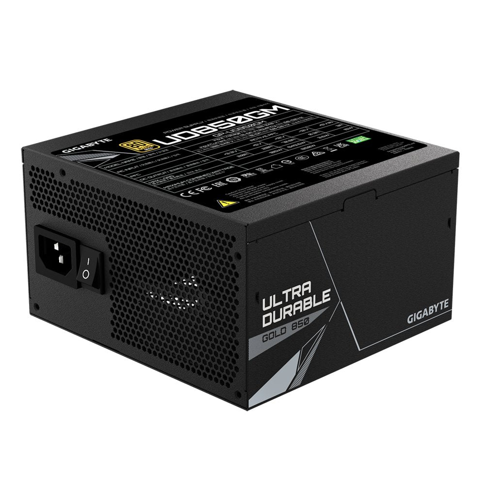 Gigabyte UD850GM | 850 Watt Gold ATX PSU | Modulair | Power Supply | Voeding