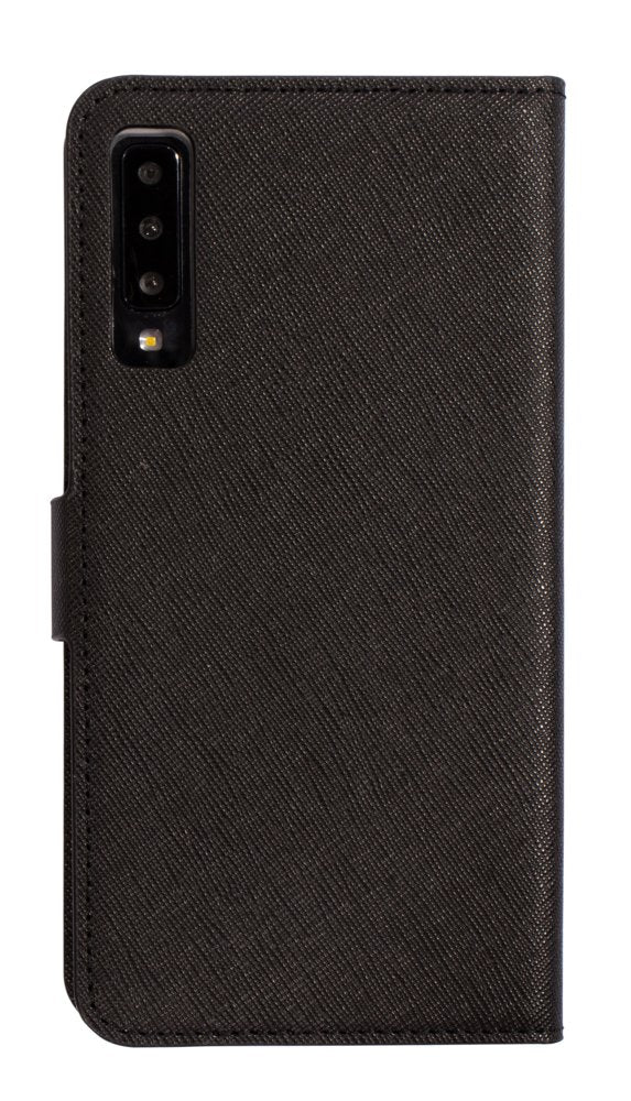 Mobiparts Saffiano Wallet Case | Samsung Galaxy A7 (2018) | Black