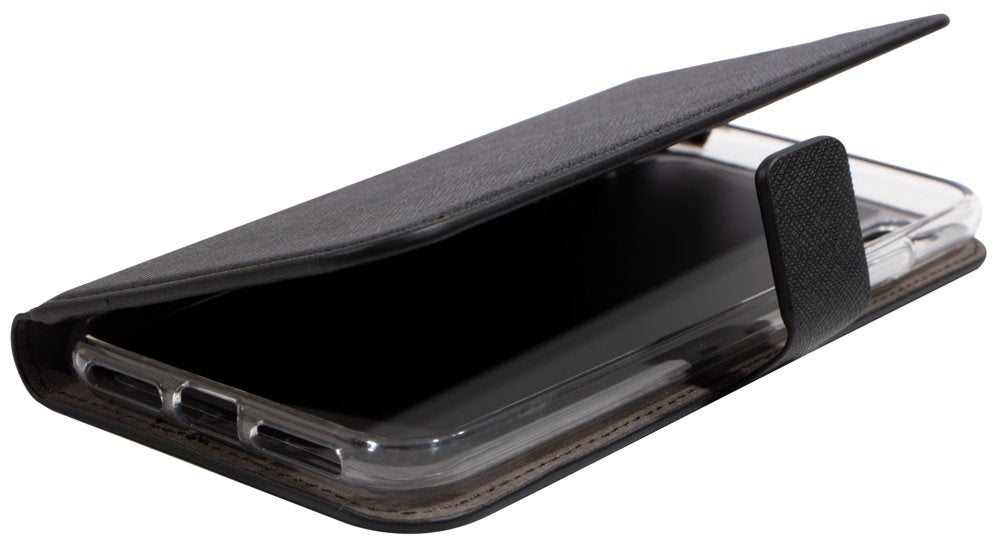 Mobiparts Saffiano Wallet Case | Apple iPhone XS Max | Black