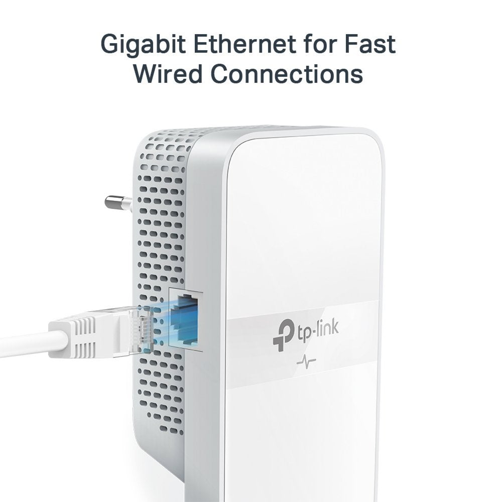 TP-Link TL-WPA7617 KIT | Powerline Adapter Set | 1200 Mbps | Gigabit Ethernet | Wi-Fi AC1200 | Wit | HomePlug AV2