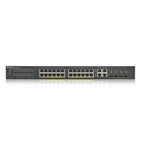 Zyxel GS1920-24HPV2 | Managed Switch | 24x Gigabit Ethernet | PoE | Zwart