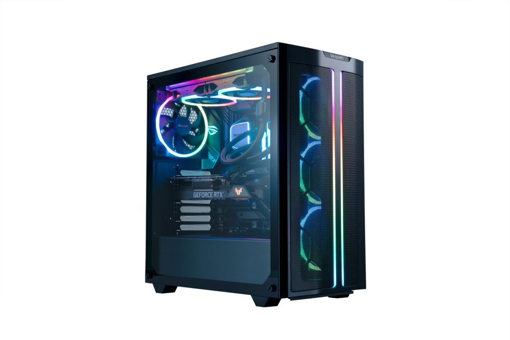 be quiet! Light Wings 140mm PWM High-Speed | 140mm Behuizingsventilator | Zwart | Triple Pack (3 stuks)