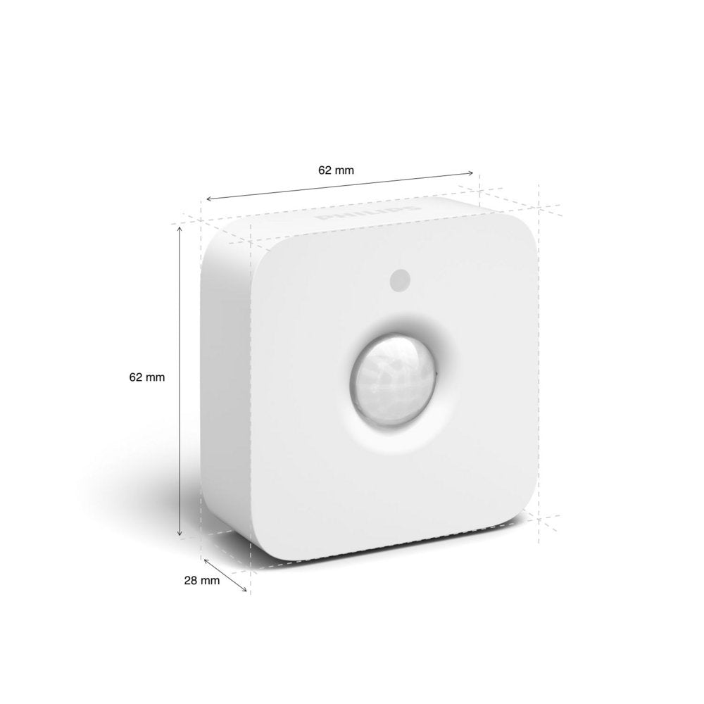 Philips Hue Motion Sensor v2 | Bewegingssensor | Draadloos | Zigbee & Bluetooth | Compatibel met Hue Bridge