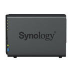 Synology DiskStation DS223 NAS | 2 Drive Bays | 1x Gigabit Ethernet | Zwart